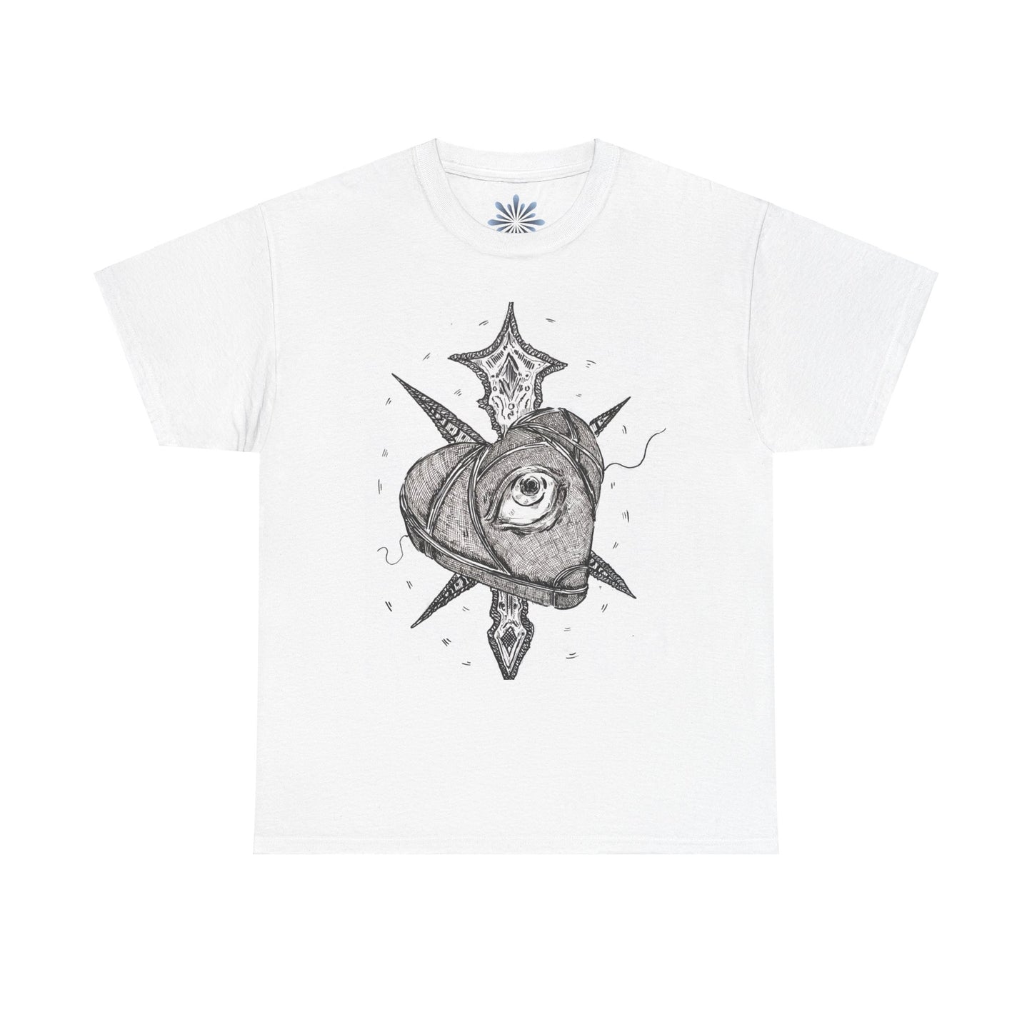 Unisex cotton crew tee ( live2feel )